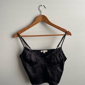 Black Silk Petite Tank